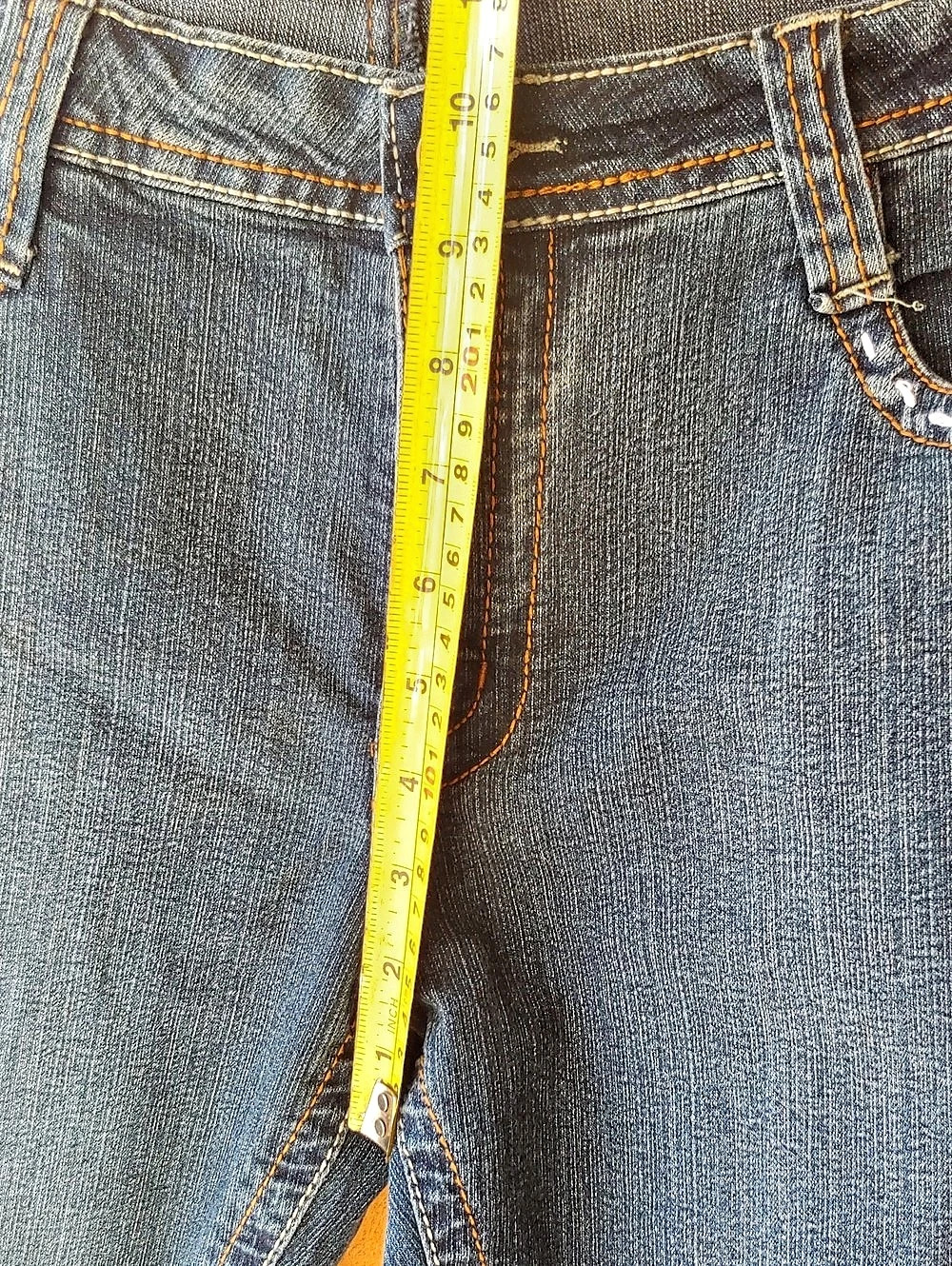 RoadrunnerJeans Boot Cut Jeans Blue Waist 10 - Picture 6 of 7